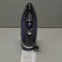 Hamilton Beach Steam Iron for Clothes & Garment Steamer with Smooth Press Stainless Steel Soleplate, 1200 Watts, 8’ Retractable Cord, Black (14214)