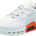 ECCO Men's Biom C4 Gore-TEX Waterproof Golf Shoe, White/ Mazarine Blue, 11-11.5
