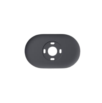 Compatible with Google Nest Thermostat 2020 Wall Plate Cover - Petrichor Nest Thermostat Trim Kit, Made for Google Nest Thermostat 2020, Cover Imperfections Easy to Install - Charcoal (Gray)