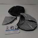 Windshield Sun Shade for 2021-2025 2026 Ford Mustang Mach-E Accessories Thicken 6-Layer Front Window Sunshade Cover Sun Visor Protector Foldable Block UV Rays Keep Vehicle Cool