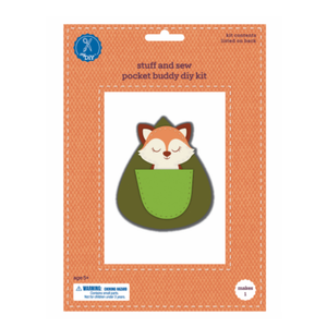 Fox Stuff & Stew Pocket Buddy DIY Kit, Set of 2 