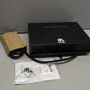 PETNF Dog House Heater, 32-122 Temp Control, Near-Silent No Fan & 30% Energy-Save ECO Mode, Overheat Protection & 6.6ft Chew-Resistant Cord, Outdoor Dog House/Chicken Coop, Puppies/Preg/Senior Dogs