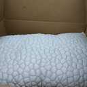 Cooling Pillows King Size Set of 2 Pack Shredded Memory Foam Pillows for Sleeping, Adjustable Cool Bed Pillow for Side Back Stomach Sleepers, Luxury Gel Neck Pillow for Neck and Shoulder Pain Relief (Original White (Cooling))