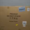 IHEIPYE Jersey Frame Display Case Black Lock,Large Shadow Box Lockable with 98% UV Protection Acrylic and Hanger for Baseball Basketball Football Soccer Hockey 2XL Sport Jersey Shirt