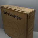 Toddler Baby Travel Bassinet Bed & Chair, Fold Out Sofa Couch Lounger with 2-1 Mosquito & Canopy, Foldable Portable Travel Cot with Foam Raised Safety Bumpers for Infant Toddlers 0-36 Months (Pink)