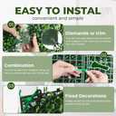 80"x120" (67 SQFT), Artificial Ivy Privacy Fence Screen
