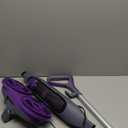 Scrub & Steam Mop with Rotating Mop Pads, LED Headlights, 6 Scrub Pads, Large Tank, Swivel Steering, Effortless Scrubbing Hard Floor Cleaner Upgraded (Black)