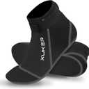 XUKER Neoprene Socks, 3mm Beach Volleyball Sand Soccer Water Wetsuit Socks for Diving Snorkeling Kayaking Paddling, XL