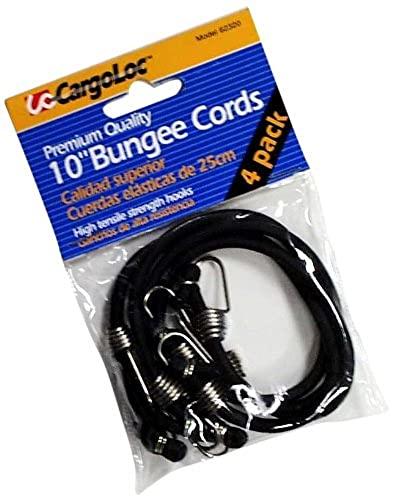 CargoLoc 62320 Mini Bungees Cords, 10-Inch, 3-Piece