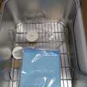 Sorstrem Stainless Steel Sifting Litter Box for Rabbit (M)