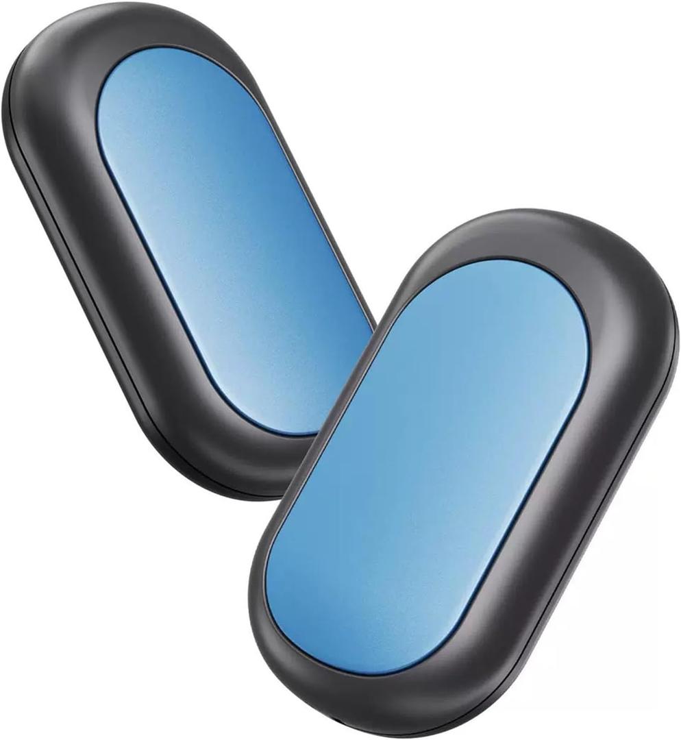 Rechargeable Hand Warmers 2 Pack, 24 Hours Electric Hand Warmers with 3 Heat Settings, USB-C Fast Charge Portable Pocket Heater for Arthritis, Raynaud's, Outdoor Camping, Gifts for Men Women