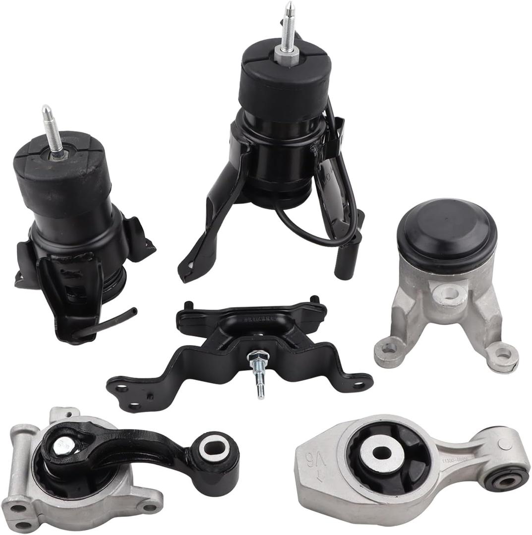 6PCS Engine Motor & Transmission Mount Kit Compatible with 2015-2024 Nissan Murano, 2013-2020 Pathfinder, 2014-2020 Infiniti QX60, 2013 JX35, V6 3.5L, A7394 A7395 A4365HY A4373 A7383 A7386