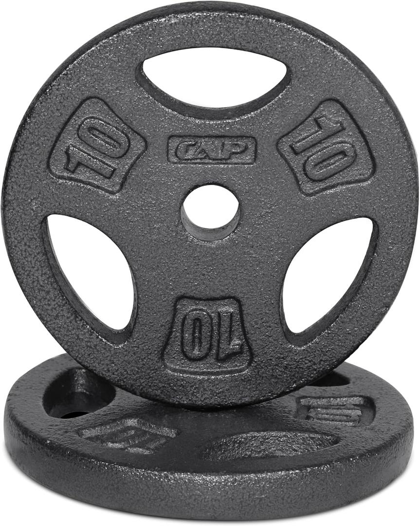 CAP Barbell Standard 1-Inch Grip Weight Plates