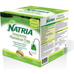 NATRIA Armyworm Pheromone Trap, Ready-to-Use, 3,380 Sq. Ft. (1-Pack)