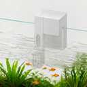 Hang On Back Aquarium Filter for 15 Gallons Fish Tanks, 2-Stage Multi-Stage Filtration with Surface Skimmer, Ultra Quiet HOB Power Waterfall Filter for Freshwater