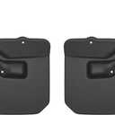 Husky Liners Custom Mud Guards | Fits 2018-2026 Jeep Wrangler (JL), 2018 Wrangler (JK) | Rear Set, 2-pc Black - 59151
