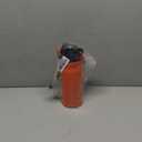 Insulated Water Bottle with Straw and Carry Loop,18 oz Stainless Steel Double Wall Vaccum Metal Water Flask with Leak-proof Lid,Orange