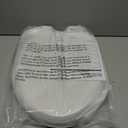 Delta Faucet Wycliffe Slow Close Elongated Toilet Seat with Non-Slip Seat Bumpers, Soft Close Toilet Seat Elongated, Toilet Seat Slow Close, White 811901-WH