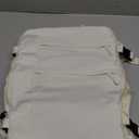 Pritent Travel Backpack for Women Man, Waterproof Laptop Backpack Travel Bag Airline Approved Carry on Weekender Overnight Bag Bookbag for Business,Travel, Work Fits 17.3 inch Laptop(Large,Beige)