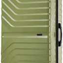 InUSA AURUM 32-Inch Extra-Large Hardside Spinner Luggage Lightweight Green