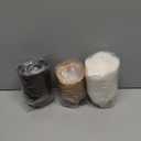 Gejoy 300 Pcs Lotus Tulip Cupcake Liners Baking Muffin Paper Baking Cups Cupcake Liners Holders Cupcake Wrapper for Party, Wedding, Birthday, Christmas, Baby Showers, 3 Colors (Delicate)