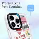 for iPhone 16 Case, Little Prince Collage Pattern, Military-Grade Drop Protection, Comic Sentimental Soft Slim TPU Protective Cover with Camera Protection for Women & Girls (TaRose)