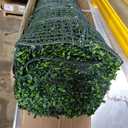 Grooy Artificial Boxwood Roll Panels,48"x 120"(40 sq.ft) UV-Anti Faux Ivy Leaves Privacy Fence Screen Grass Wall Roll Panels for Indoor Home Decor and Outdoor Garden Backyard
