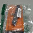Prime-Line A 202 Diecast Black, Flush Sliding Screen Door Latch (Single Pack)