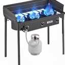 VEVOR Outdoor Propane Gas Stove, Propane LPG Gas Camping Stove,
