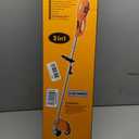 Hoteche 1000W Electric String Trimmer & Brush Cutter, 10500RPM with 350MM/230MM Cutting Diameter, Orange & Black, Color Box