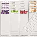 Inspired Minds Page Keepers Bookmarks, Encouragement Booster Set, 6 Each of 5 Titles, Set of 30