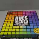 HUES and CUES - Vibrant Color Guessing Board Game for 3-10 Players Ages 8+, Connect Clues and Guess from 480 Color Squares