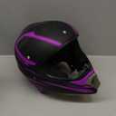 Motocross Offroad Helmet Dirt Bike Helmet BMX MX ATV Helmet Full Face Motorcycle Helmet with Gloves Goggles Mask for Unisex Adult Youth DOT/FMVSS 218 Approved (Medium, Purple)