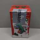 7 FT Christmas Inflatables Dinosaur Outdoor Yard Decoration, Christmas Blow Up Giant Dinosaur Holding Gift Boxes with Built-in Bright LED Lights for Xmas Holiday Garden Lawn Yard Party Decor