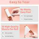 16 Pack Travel Mini Lint Roller with 360 Sheets, Portable Lint Remover with 4 Handles & 12 Refills, Reusable Pet Hair Remover for Clothes with Cover, Easy to Clean for Luggage Use