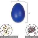 Egg Shaker Set - Non Toxic Baby Musical Instruments and Toddler Percussion - Music Shaker Eggs for Infants, Kids and Adults - Hand Shaker Rhythm Instrument for Classroom or Preschool (3-Pack)