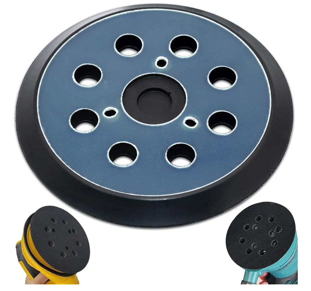 5 Inch Sander Replacement Pad for DeWalt & Makita - Fit DeWalt D26451, D26453, DW421, DW423, DW4388, Makita BO5041/K, BO5010/K, BO5030/K, BO5031/K, XOB01Z Random Orbital Sanders
