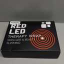 USUIE Red Light Therapy Belt, Infrared Light Therapy Wrap Red Light Therapy Device for Body with Timer for Back Shoulder Waist Muscle Pain Relief for Gift Women Men Gift (Black)