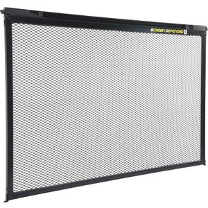 Lippert Components 859794 Screen Defender RV Entry Door Aluminum Screen Protector, 30-inch, Black