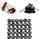 Magnetic Ball Fidget Toy, Adult Fidget Toys, Magnet Balls Can Replace Ferrite Putty, Office Desktop Decoration, Stress Relief, Anti Anxiety Magnetic Balls,Executive Desk Toys (30 Pcs Black)