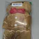 Eoieov Christmas Gingerbread Man Pillows Plush Stuffed Christmas Shape Throw Pillow for Home Decor Sofa Bed Cute Party Ginger Decor Cushion, Man, 14.7"