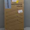 Wire Shelf Covers, Bamboo Wire Rack Covers for Pantry, Closet (4pcs, 28" W x 12" D)