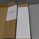 YUFLINX 16White Floating Shelves for Wall with Anti-Crash Design Set of 6,Nursery Book Shelves for Room Decor/Storage/Display,Hanging Wall Shelves for Bedroom, Bathroom, Living Room,Kids Room