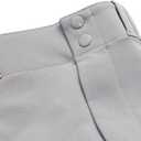 Champro Boys' MVP Open Bottom Relaxed Fit Baseball Pants (Gray, M)