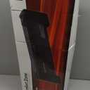 Comfort Zone 1500W Convection Baseboard Heater  Silent Portable Electric Space Heater with Adjustable Thermostat, 2 Heat Settings & Safety Tip-Over Switch  Black