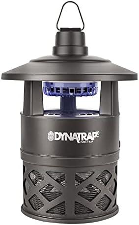 DynaTrap DT160-TUNSR 1/4 Acre Mosquito Trap & Flying Insect Trap – Kills Mosquitoes, Flies, Gnats, Wasps, & Other Flying Insects – Mosquito Zapper & Bug Zapper Outdoor Alternative – Tungsten