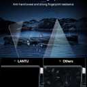 2PCS Car Screen Protector for 2022 2023 2024 2025 GMC Hummer EV Pickup & 2024 2025 Hummer EV SUV Accessories Navigation Nano Touchscreen Protector Film HD Clear Bubble Free 13.4''
