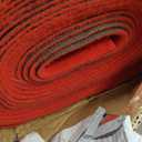 PBHEPJ 4ft x 30ft Extra Thick Red Carpet Runner for Party & Hollywood, Festival Celebration, Wedding, Graduation Ceremony, Award Ceremony, VIP Reception, Heavy-Duty, Non-Slip TPR Rubber