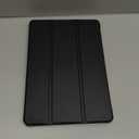 Tablet Case for Samsung Galaxy Tab A7 10.4 2020 2022 SM-T500 SM-T505 SM-T503 SM-T509 Trifold Stand Magnetic Flip Smart Cover (Pure Black)