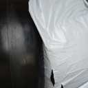 2 PCS, 13x6.5-6 Flat Free Lawn Mower Tire and Wheel, 13x6.50-6 Solid Smooth Replacement Front Tires for Zero Turn Lawn Mowers, with 3/4" & Extra 5/8" Bearings, 4"-8.2" Centered Hub, Black Rim